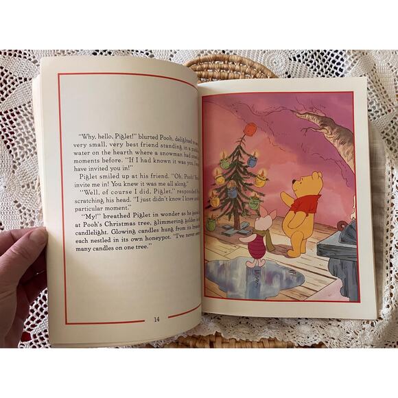 1991 Disney's Winnie the Pooh Christmas - Picture 3 of 6
